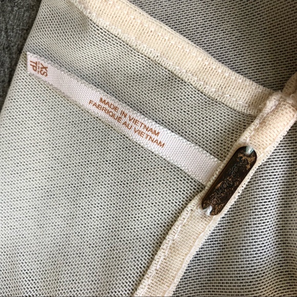 Free People Cream Floral Body Con Dress Size XS - Picture 7 of 8